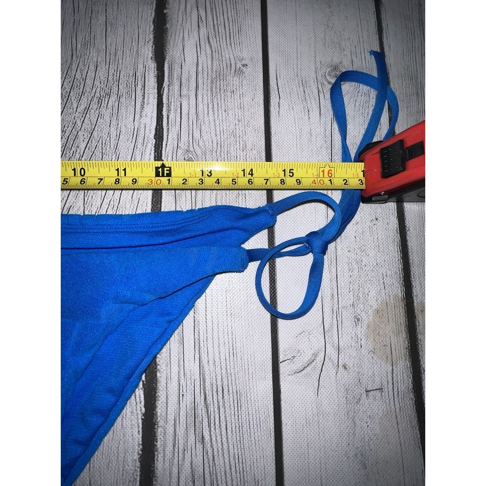 Nike Swim String Bikini Bottom Swimsuit Move to Zero Women's Size L NWT - Picture 4 of 8